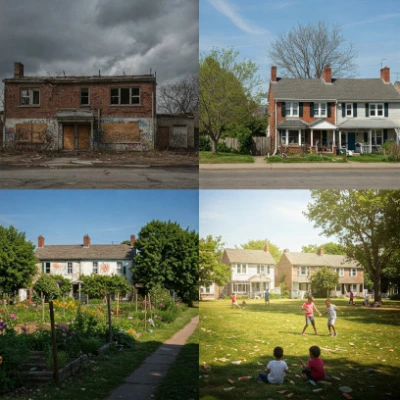 Illustration of the housing challenges facing men in recovery